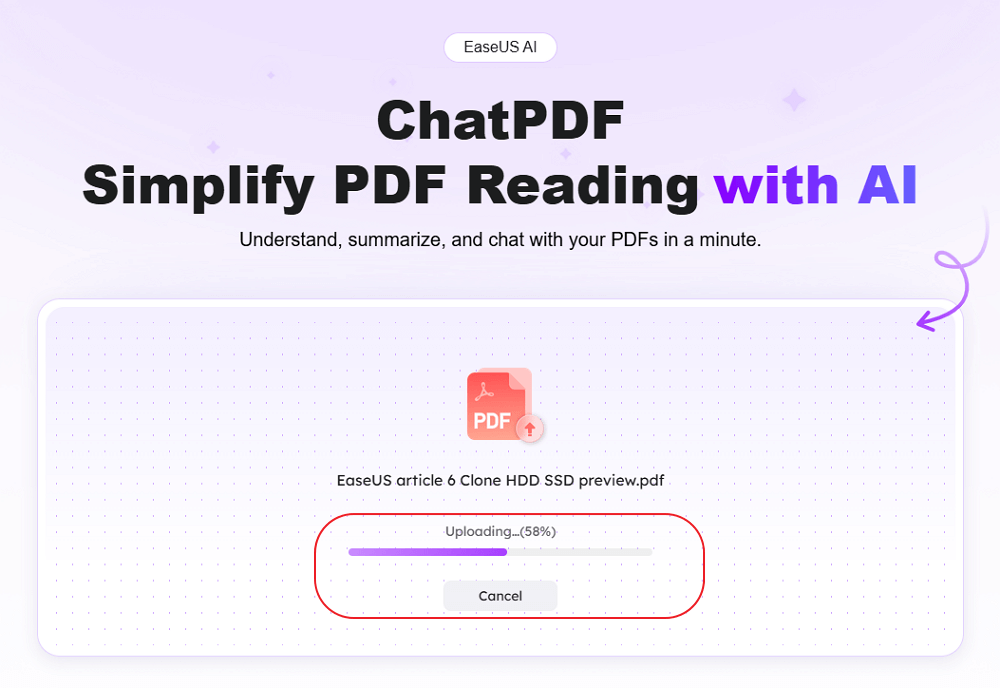 Upload PDF File